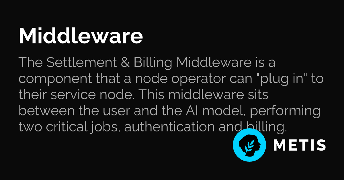 Middleware | Metis Docs